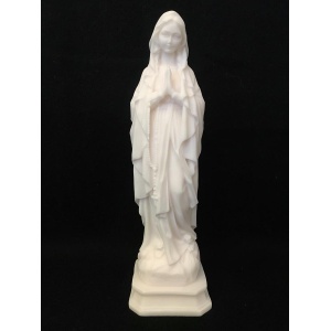 Madonna av Lourdes, alabast, 20cm