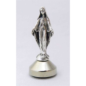 Vår Frue av Rue du Bac, statue i metall 5cm