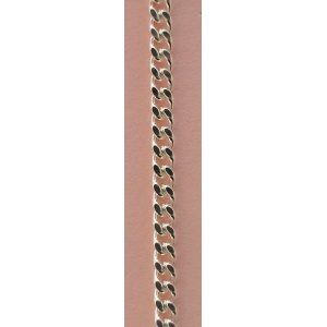 Kjede 55 cm, sølv