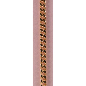 Kjede 60 cm, forgylt