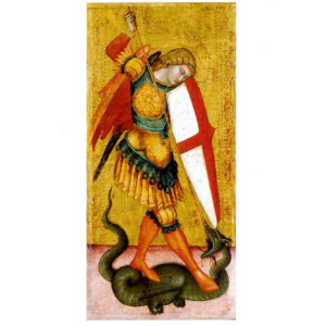 Kort - St. Mikael dreper dragen